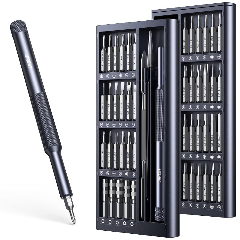 JOREST 50 in 1 Precision Screwdriver Set with Security Torx  Magnetic Mini Repair kit for Macbook  Laptop  PS4  PS5  iphone  Nintendo Switch  Glasses  Watch  Toy  Stocking Stuffers Gifts for Men - Image 1